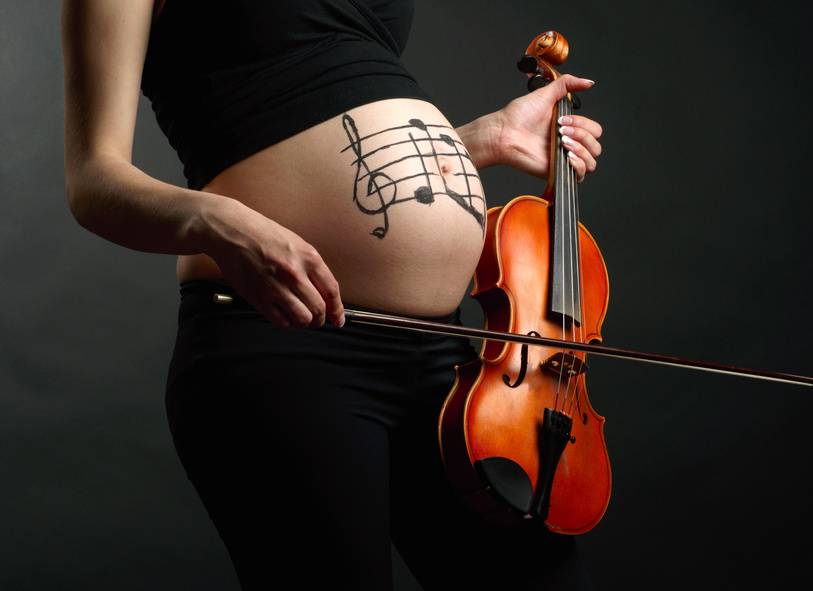 Музыка во время беременности