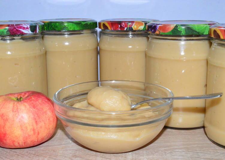 Как приготовить яблочное пюре для грудничка из свежих яблок