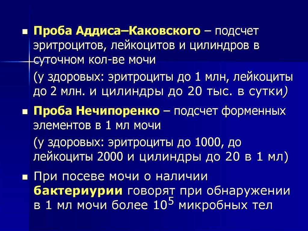 Функциональные пробы почек клиническое значение презентация