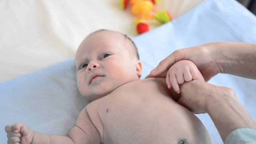 Массаж при кривошее у грудничков в первые месяцы жизни, видео, эффективность