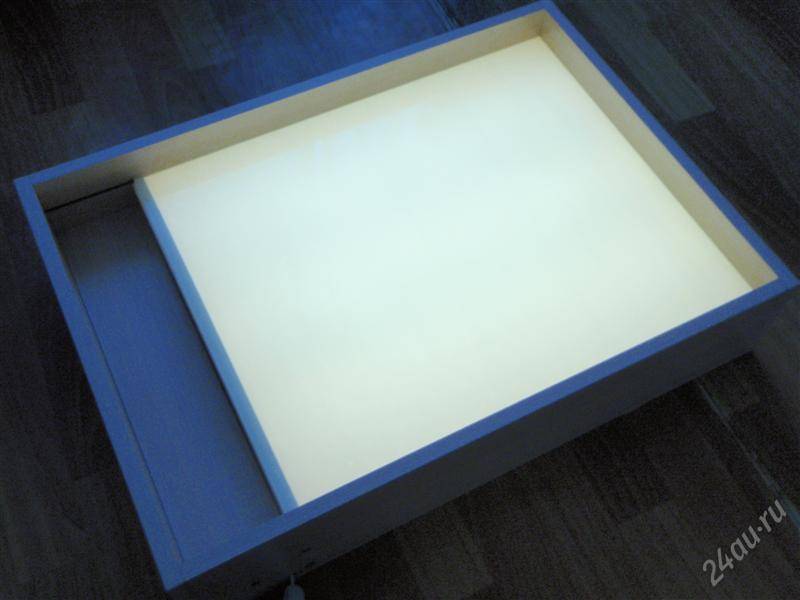 Световые столы-песочницы своими руками: как сделать планшет с подсветкой для рисования песком?