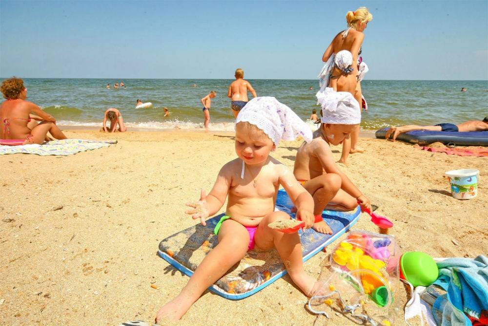 Отдых на азовском море с детьми в 2020 году
