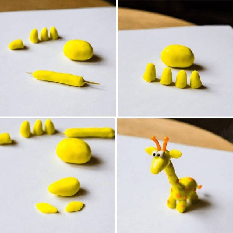 Занимательные уроки по лепке фигурок из пластилина