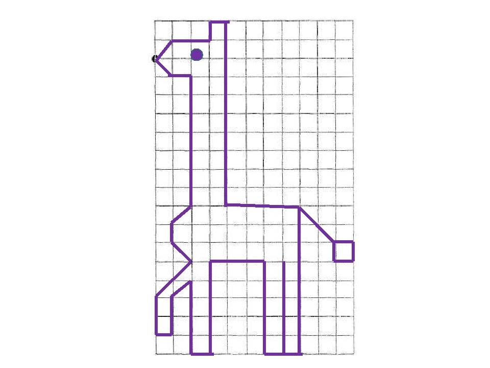 Графический диктант по клеточкам для 1 класса: математика по схемам, верблюд, носорог
