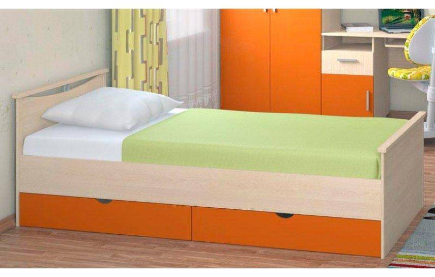 Детская односпальная кровать: виды, модели и дизайн