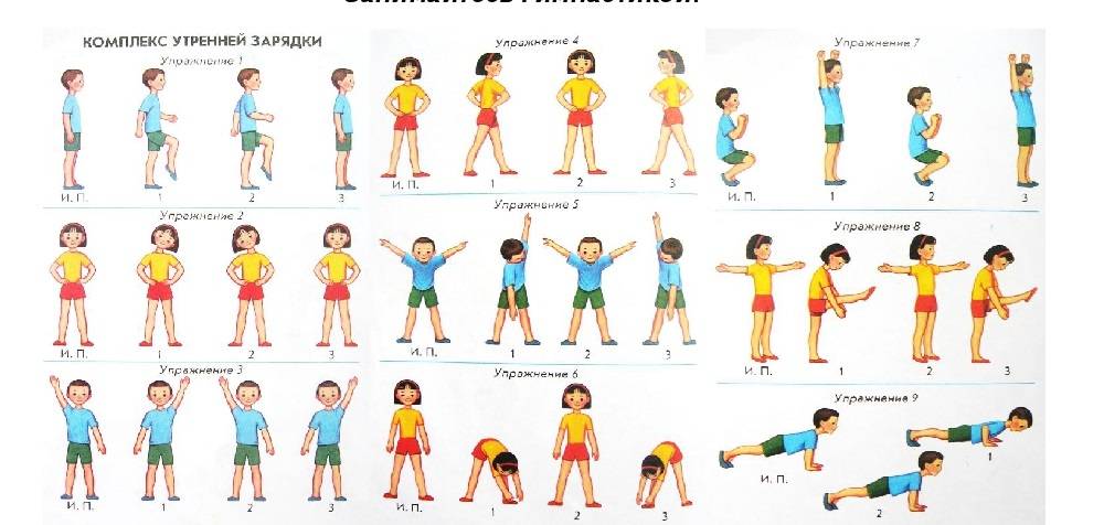 Веселая гимнастика для детей 3-4 лет