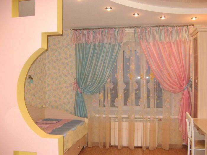 Шторы для детской комнаты девочек (73 фото): выбираем красивые занавески и короткий тюль до подоконника в спальню