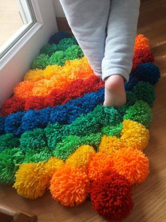 Развивающий коврик для детей своими руками