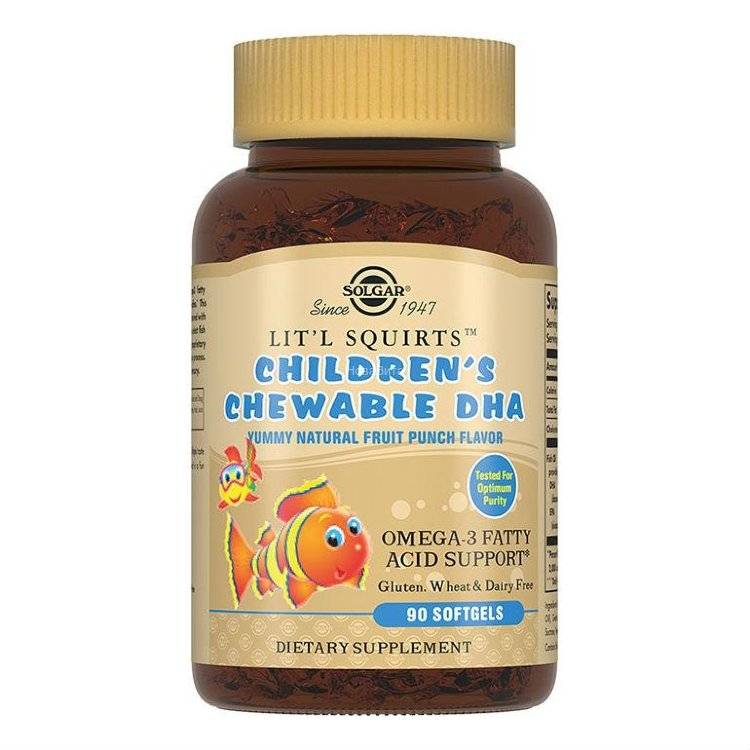 Топ подборка лучших витаминов для детей от компании солгар