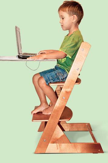 Стул кидфикс (kid fix, кид фикс): детский, растущий стульчик для школьника