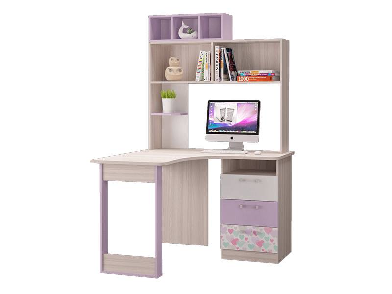 Письменный стол для школьника с надстройкой (28 фото): модель с уголком и шкафчиками