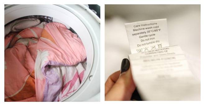 Как правильно стирать одеяло в стиральной машине?
