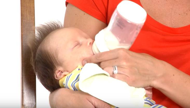 Температура грудного молока при кормлении из бутылочки