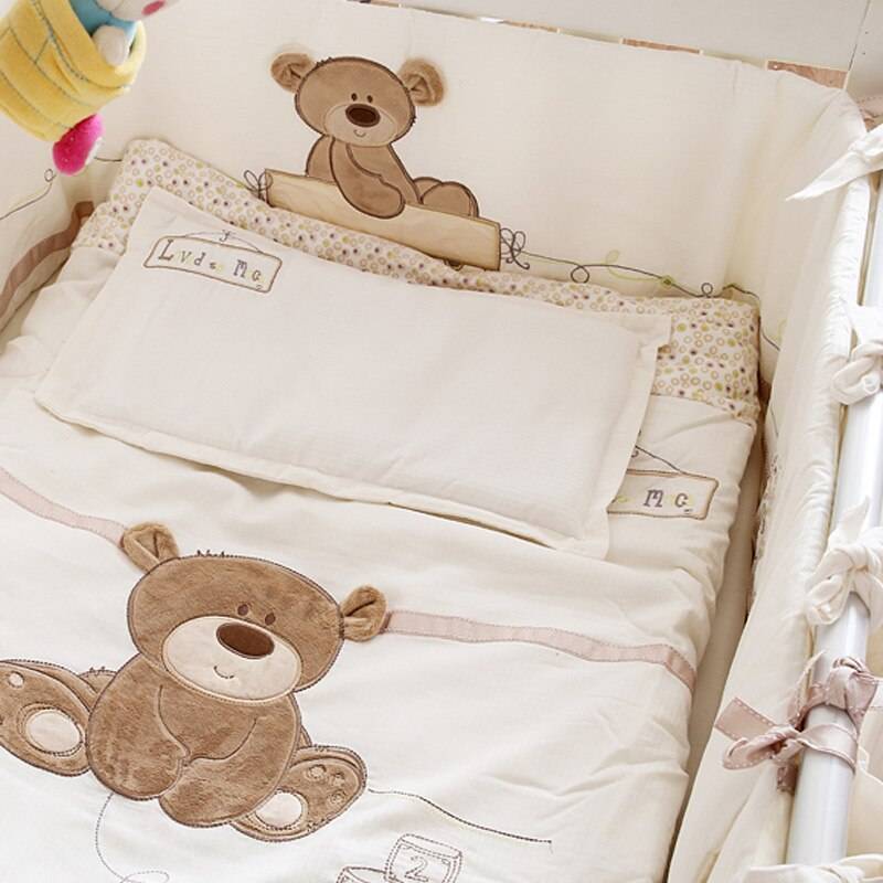 Выбираем белье правильно: стандартные размеры детского постельного белья в кроватку