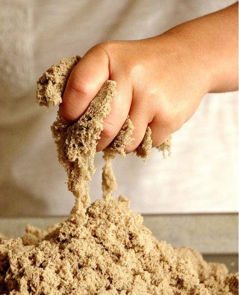 Лучшие рецепты как сделать кинетический песок в домашних условиях