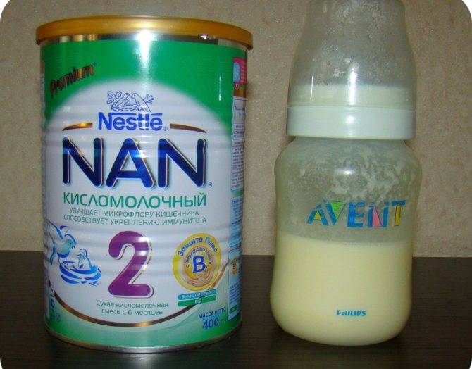 Список молочных смесей для детей без пальмового масла