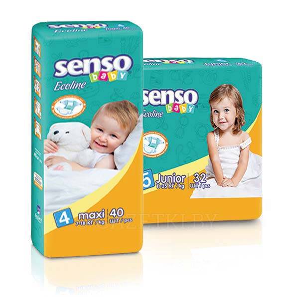 Характеристики подгузников senso baby