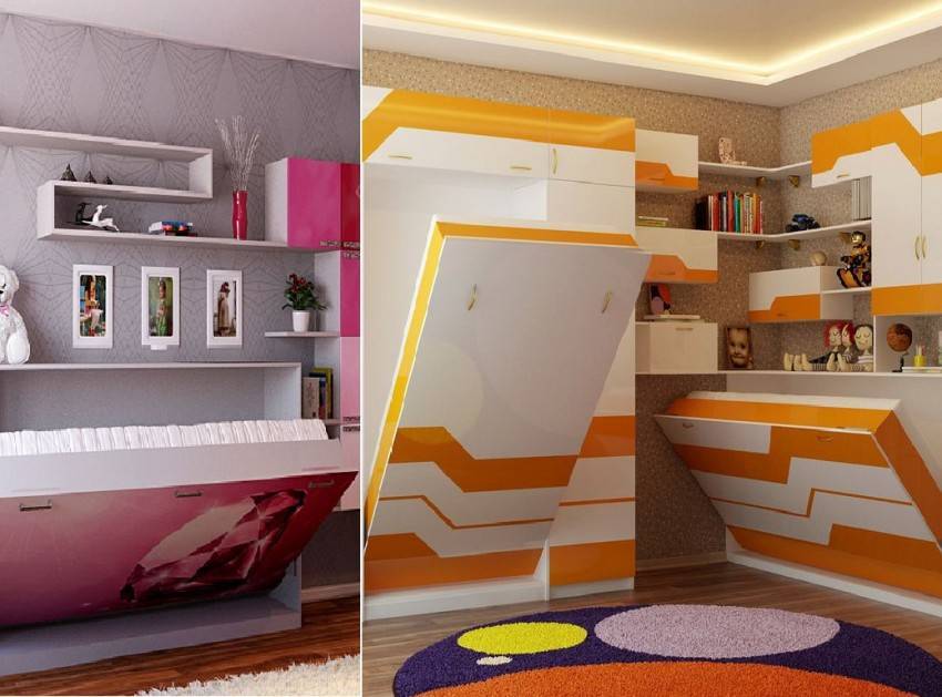 Детская кровать-трансформер (99 фото): модели для малогабаритной квартиры, 8 в 1 со столом и шкафом, для двоих детей и откидные варианты