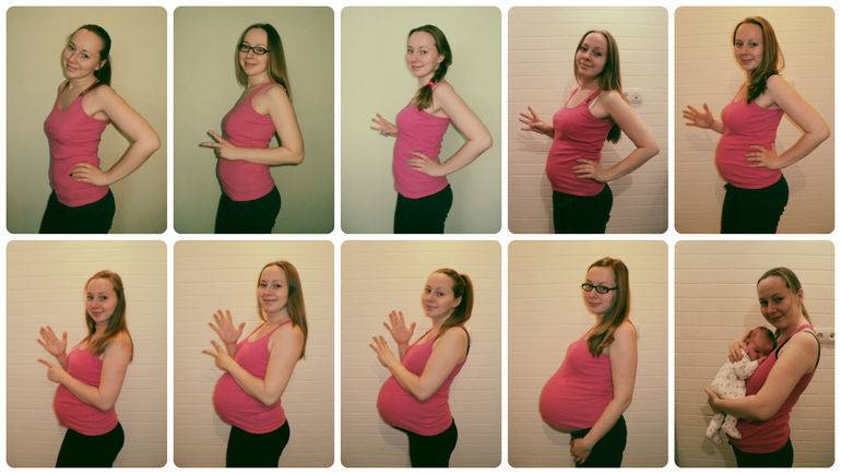 Пятый месяц беременности