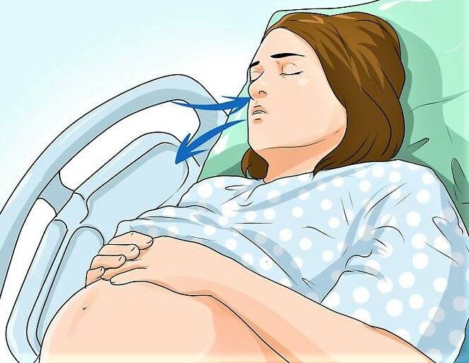 Как правильно дышать во время родов?
