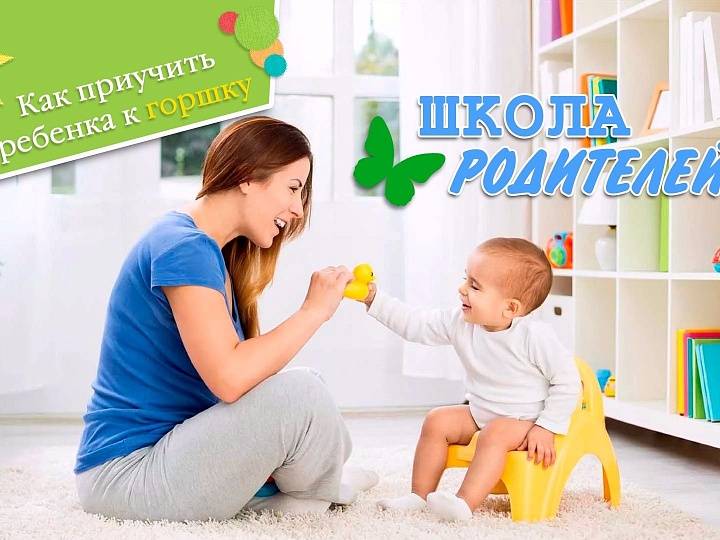 Как приучить ребенка к горшку по Комаровскому?