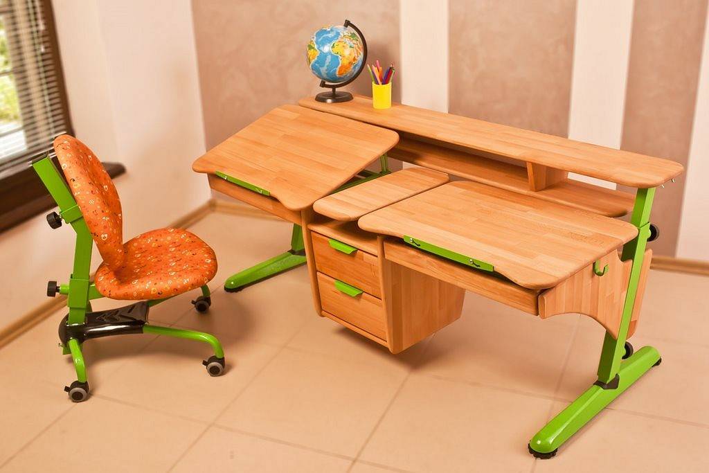 Высота стола для ребенка: детский письменный стол для 7 лет по росту, таблица размеров