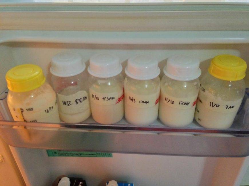 Сколько хранится сцеженное грудное молоко в холодильнике, морозильнике и при комнатной температуре