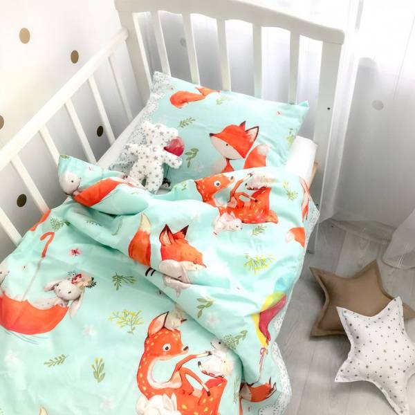 Что нужно для кроватки новорожденного: список, какое детское одеяло и подушку выбрать