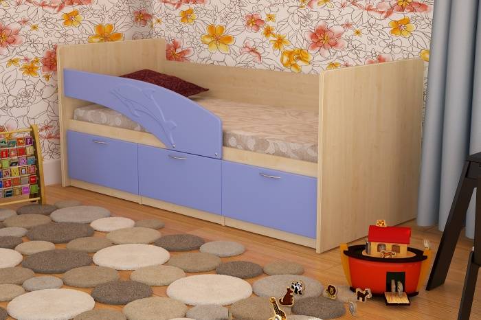 Детская кровать для детей от 3 до 5 лет