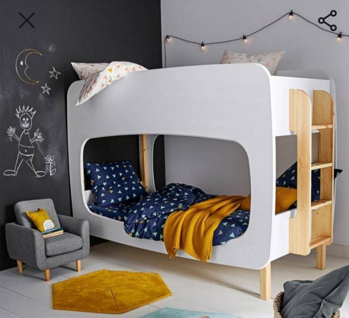 Двухъярусная кровать для детей (176 фото): двухэтажная кровать для двух и более детей, современные детские модели