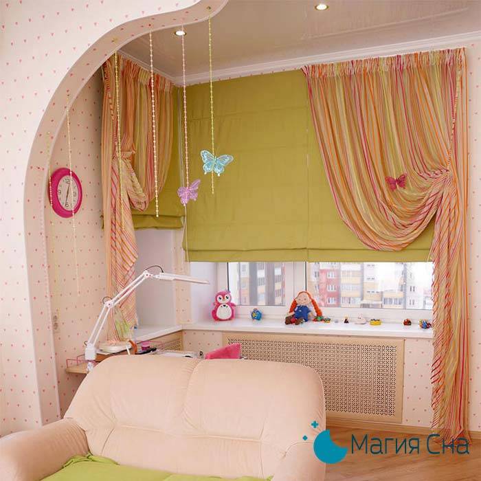 Как выбрать шторы в детскую комнату?