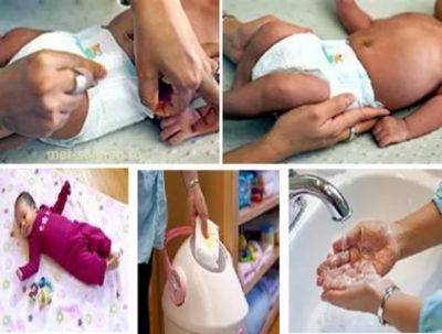 Как часто менять подгузники новорожденному | блог дочки-сыночки