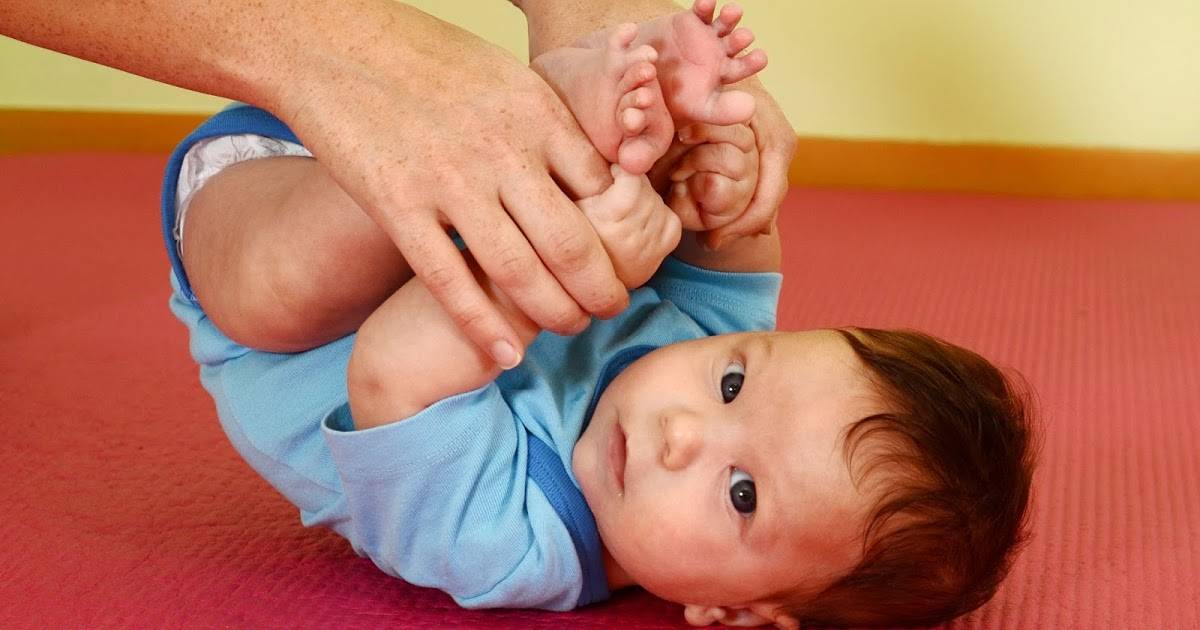 Гимнастика для новорожденных — комплекс упражнений с видео