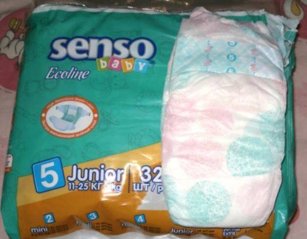 Senso baby подгузники 3 (4-9 кг): отзывы покупателей о товаре, отзывы владельцев