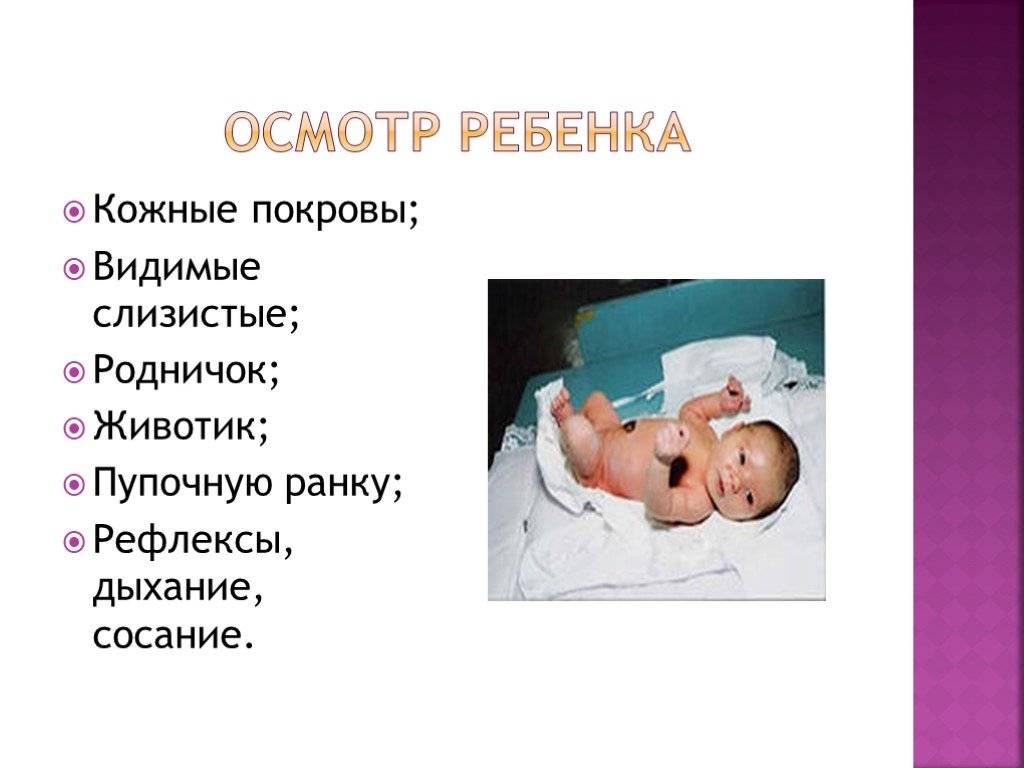 1. первый патронаж к новорожденному. поликлиническая педиатрия: конспект лекций.