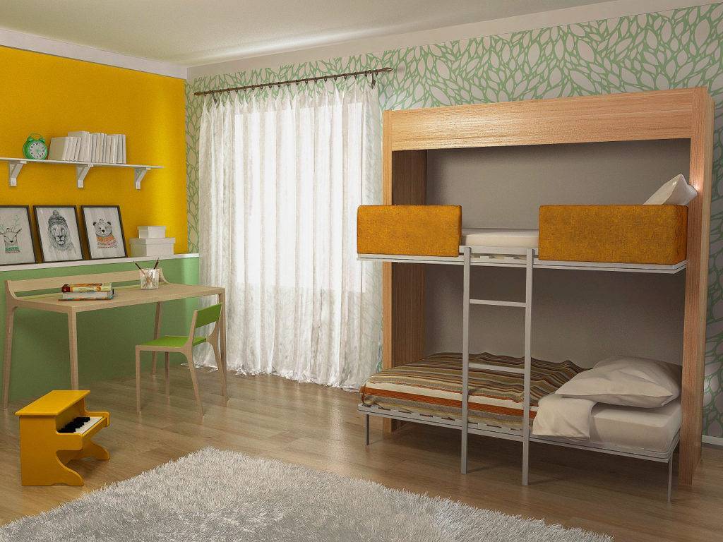 Двухъярусная кровать трансформер (47 фото): кровать-шкаф для двоих для малогабаритной квартиры, складные и откидные с ящиками