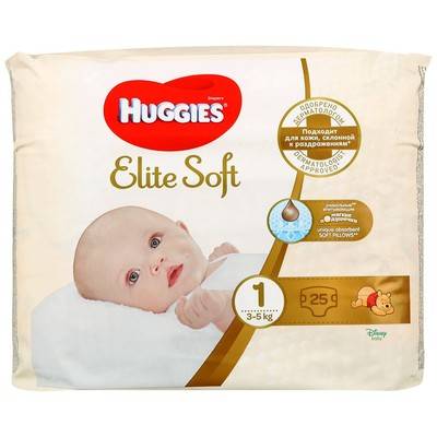 В чем разница между  подгузниками  pampers baby dry и huggies еlite soft