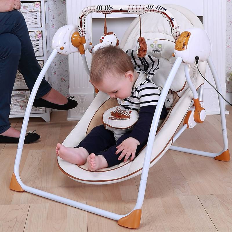 Качели для новорожденных (75 фото): детские люлька, кресло и колыбель для малышей, отзывы врачей, рейтинг лучших