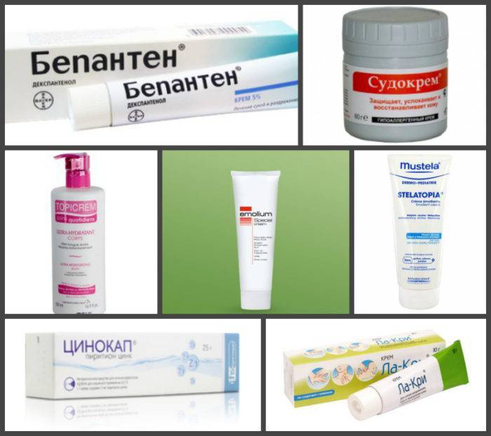 Дерматологические средства для детей