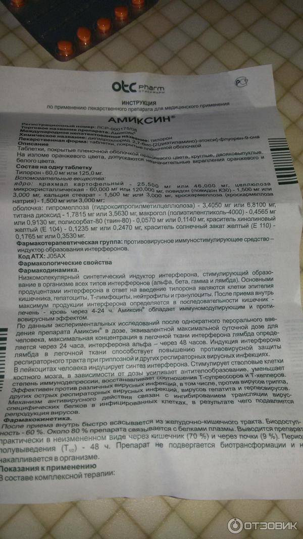 Амиксин (таблетки, 6 шт, 125 мг) - цена, купить онлайн в санкт-петербурге, описание, заказать с доставкой в аптеку - все аптеки