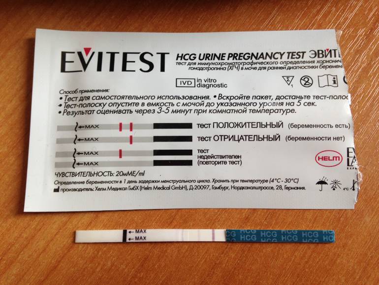 Почему тест на беременность не показал ни одной полоски?