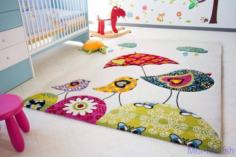 Детские ковры в комнату для девочек (34 фото): круглые модели и коврики «классики» для подростка