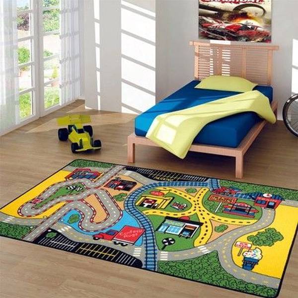 Детские ковры в комнату для девочек (34 фото): круглые модели и коврики «классики» для подростка