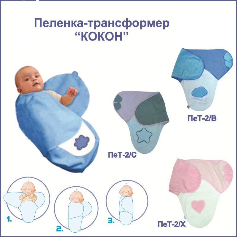Какого размера брать пеленки для новорожденных и из какой ткани