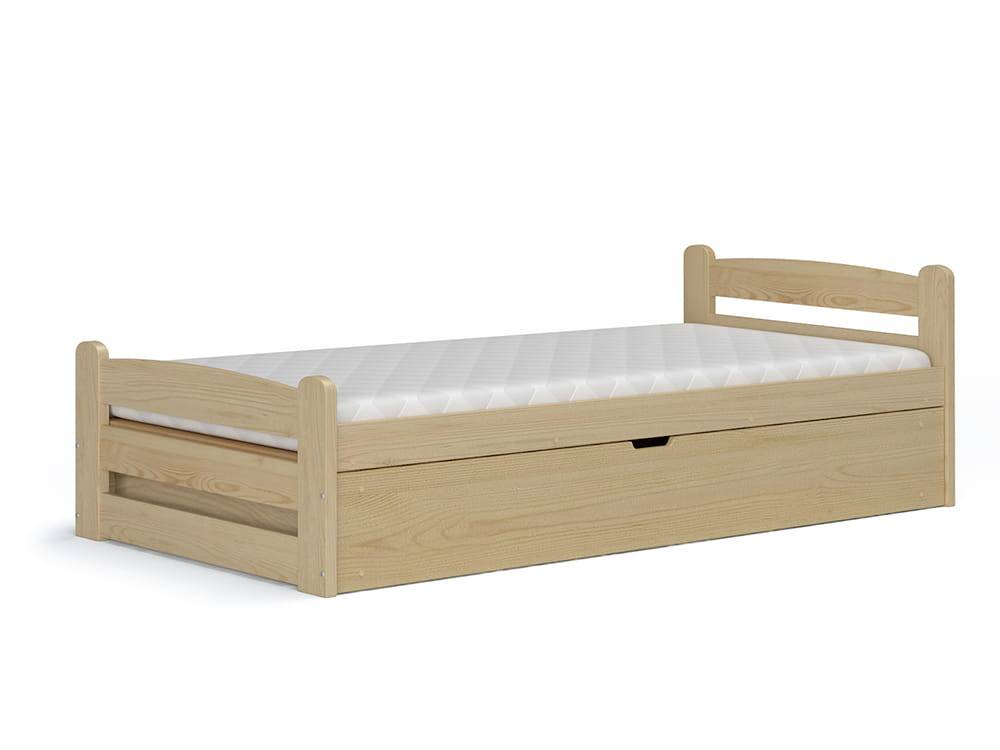 Детская кровать с ящиками и бортиком (68 фото): односпальная деревянная кровать