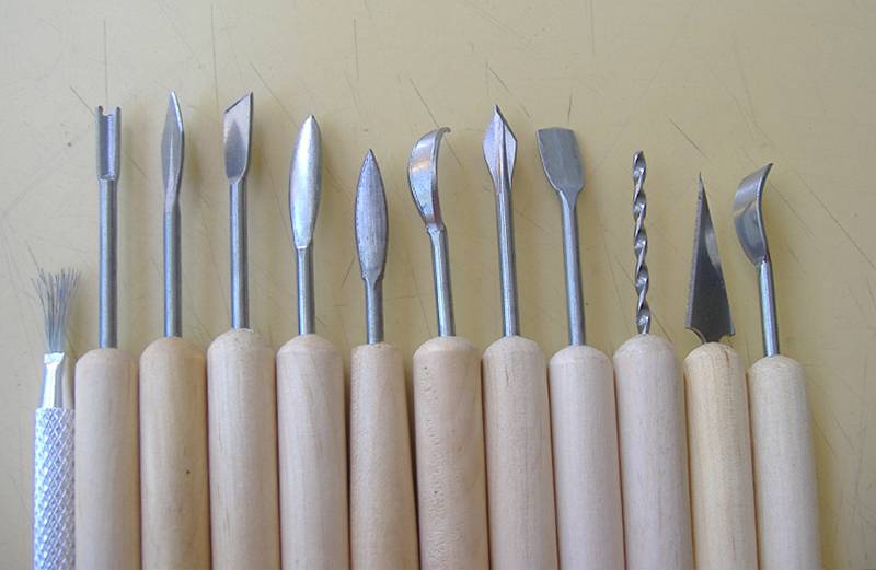 Стеки для лепки (33 фото): металлические и другие ножи для пластилина. что это такое? наборы для работы. как пользоваться?