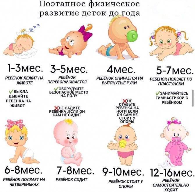 Доктор Комаровский о развитии новорожденных и грудничков по месяцам