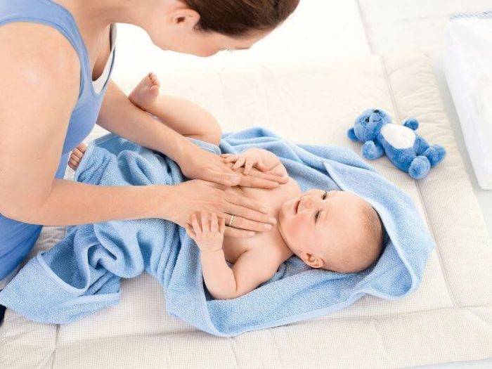 Кожа новорожденного: ухаживаем правильно