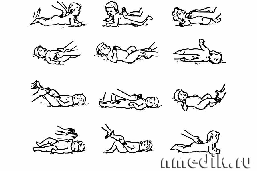 Правила проведения гимнастики и упражнений для 5-месячного ребенка