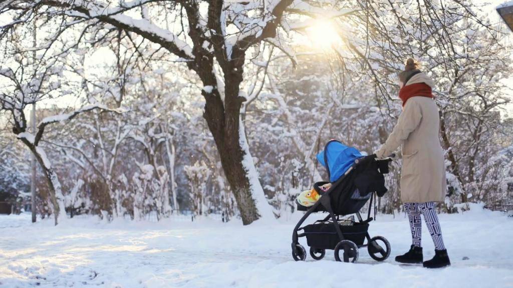Как гулять в мороз? как одевать малыша на прогулку?